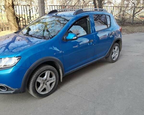 Синій Рено Сандеро, об'ємом двигуна 1.6 л та пробігом 156 тис. км за 7500 $, фото 2 на Automoto.ua