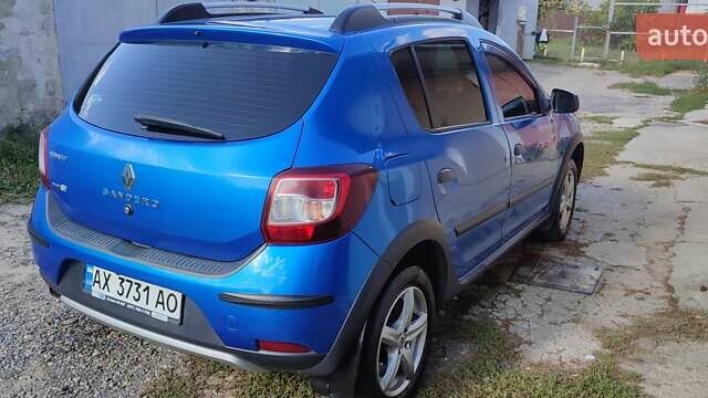 Синий Рено Сандеро, объемом двигателя 1.46 л и пробегом 92 тыс. км за 8300 $, фото 14 на Automoto.ua