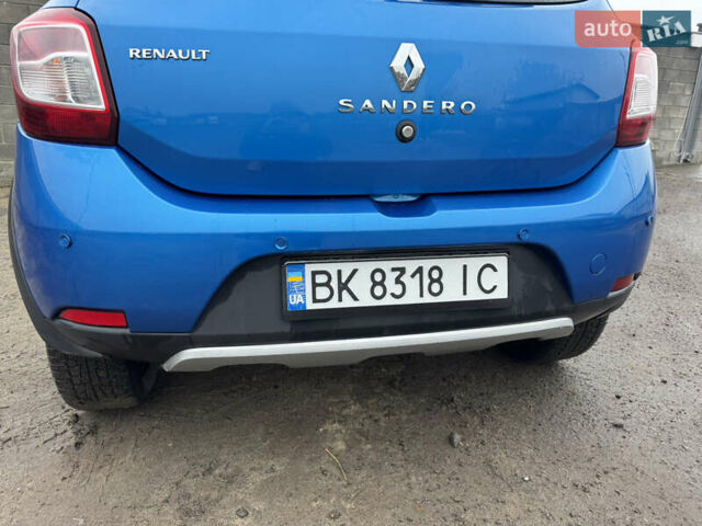 Синий Рено Сандеро, объемом двигателя 1.46 л и пробегом 199 тыс. км за 7550 $, фото 6 на Automoto.ua