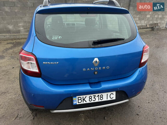 Синий Рено Сандеро, объемом двигателя 1.46 л и пробегом 199 тыс. км за 7550 $, фото 7 на Automoto.ua