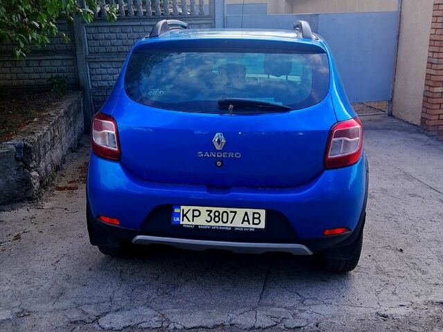 Синій Рено Сандеро, об'ємом двигуна 1.5 л та пробігом 123 тис. км за 8000 $, фото 3 на Automoto.ua