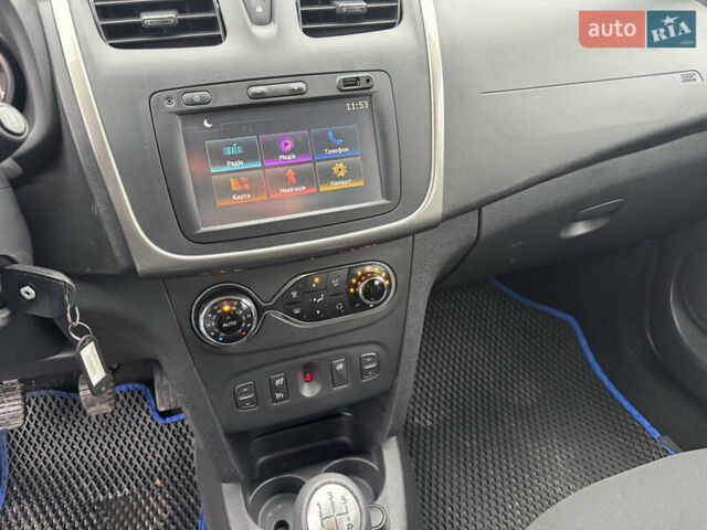 Синий Рено Сандеро, объемом двигателя 1.46 л и пробегом 199 тыс. км за 7550 $, фото 14 на Automoto.ua