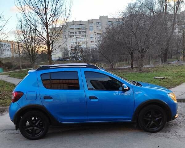 Синий Рено Сандеро, объемом двигателя 1.46 л и пробегом 122 тыс. км за 10200 $, фото 9 на Automoto.ua