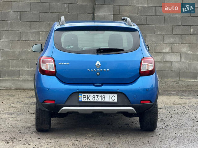 Синий Рено Сандеро, объемом двигателя 1.46 л и пробегом 199 тыс. км за 7550 $, фото 5 на Automoto.ua