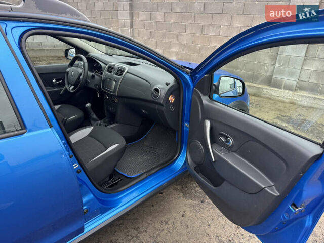 Синий Рено Сандеро, объемом двигателя 1.46 л и пробегом 199 тыс. км за 7550 $, фото 15 на Automoto.ua