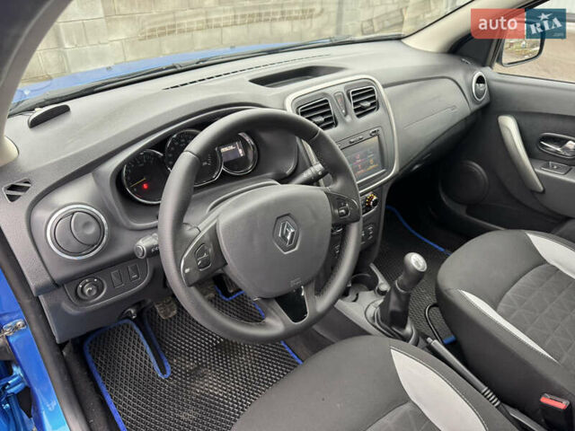 Синий Рено Сандеро, объемом двигателя 1.46 л и пробегом 199 тыс. км за 7550 $, фото 12 на Automoto.ua