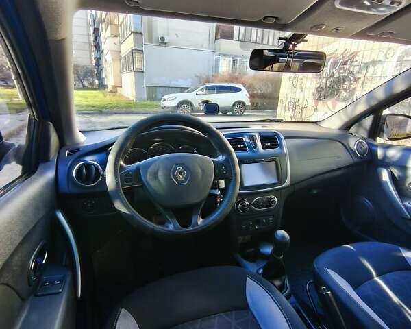 Синий Рено Сандеро, объемом двигателя 1.46 л и пробегом 122 тыс. км за 10200 $, фото 17 на Automoto.ua