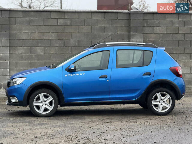 Синий Рено Сандеро, объемом двигателя 1.46 л и пробегом 199 тыс. км за 7550 $, фото 4 на Automoto.ua