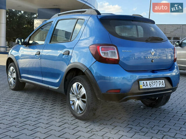 Синій Рено Сандеро, об'ємом двигуна 1.46 л та пробігом 220 тис. км за 6700 $, фото 8 на Automoto.ua