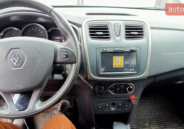 Синий Рено Сандеро, объемом двигателя 1.46 л и пробегом 177 тыс. км за 8900 $, фото 4 на Automoto.ua