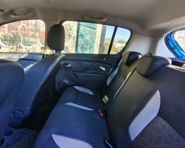 Синий Рено Сандеро, объемом двигателя 1.46 л и пробегом 122 тыс. км за 10200 $, фото 32 на Automoto.ua
