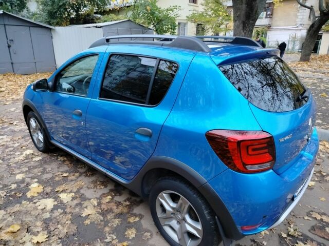 Синий Рено Сандеро, объемом двигателя 0.9 л и пробегом 98 тыс. км за 9000 $, фото 13 на Automoto.ua