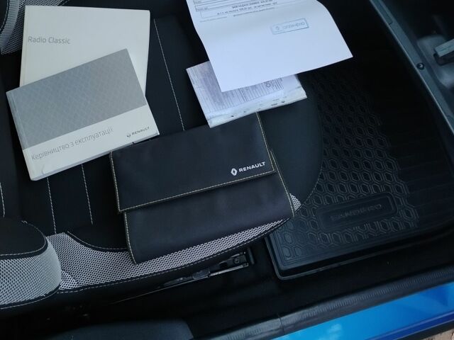 Синий Рено Сандеро, объемом двигателя 0.9 л и пробегом 98 тыс. км за 9000 $, фото 3 на Automoto.ua