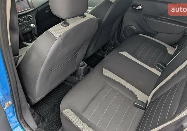 Синий Рено Сандеро, объемом двигателя 1.46 л и пробегом 94 тыс. км за 10800 $, фото 12 на Automoto.ua