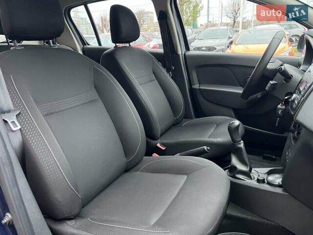 Синий Рено Сандеро, объемом двигателя 1.46 л и пробегом 97 тыс. км за 9202 $, фото 19 на Automoto.ua