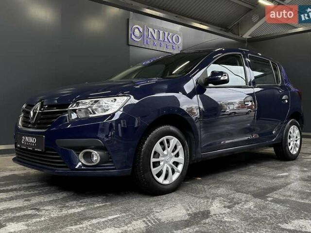 Синий Рено Сандеро, объемом двигателя 1.5 л и пробегом 33 тыс. км за 9700 $, фото 5 на Automoto.ua