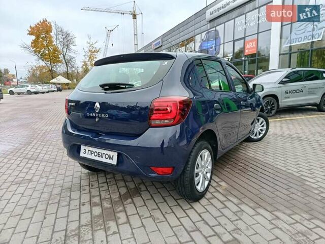 Рено Сандеро 2019 в Виннице на Automoto.ua Синий Рено Сандеро, объемом двигателя 1.46 л и пробегом 113 тыс. км за 8900 $, фото 22 на Automoto.ua