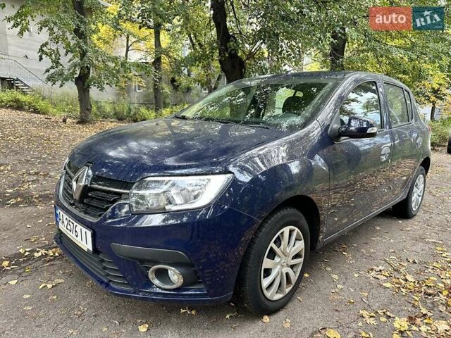 Синий Рено Сандеро, объемом двигателя 1.46 л и пробегом 35 тыс. км за 9200 $, фото 1 на Automoto.ua