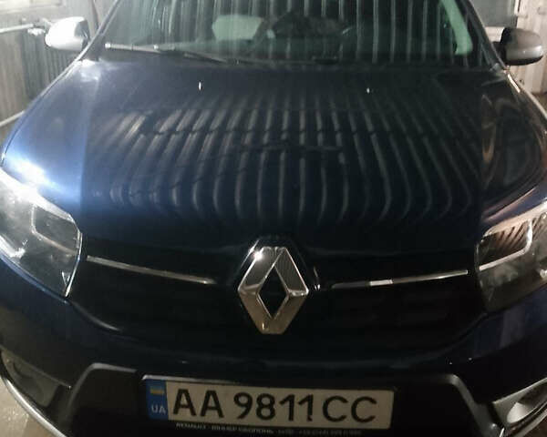 Синій Рено Сандеро, об'ємом двигуна 1.46 л та пробігом 56 тис. км за 11999 $, фото 2 на Automoto.ua
