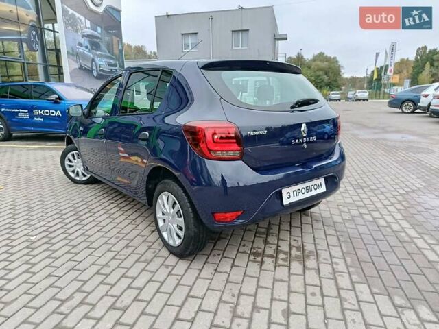 Рено Сандеро 2019 в Виннице на Automoto.ua Синий Рено Сандеро, объемом двигателя 1.46 л и пробегом 113 тыс. км за 8900 $, фото 16 на Automoto.ua