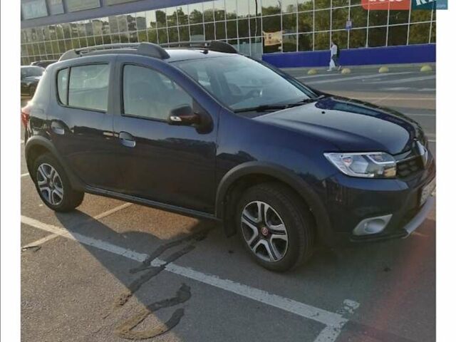 Синій Рено Сандеро, об'ємом двигуна 0.9 л та пробігом 21 тис. км за 11900 $, фото 1 на Automoto.ua
