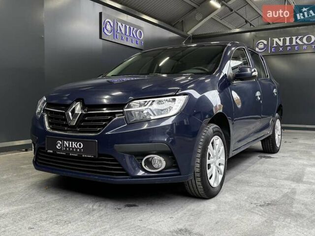 Синий Рено Сандеро, объемом двигателя 1.5 л и пробегом 135 тыс. км за 8500 $, фото 1 на Automoto.ua
