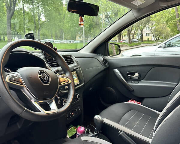 Синий Рено Сандеро, объемом двигателя 0.9 л и пробегом 87 тыс. км за 9500 $, фото 5 на Automoto.ua