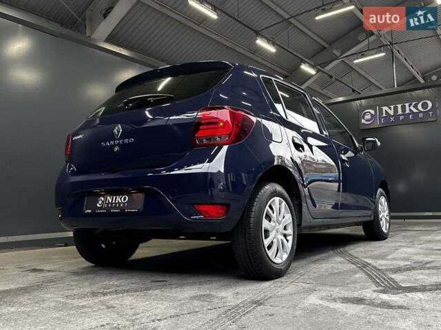 Синий Рено Сандеро, объемом двигателя 1.5 л и пробегом 103 тыс. км за 8200 $, фото 14 на Automoto.ua