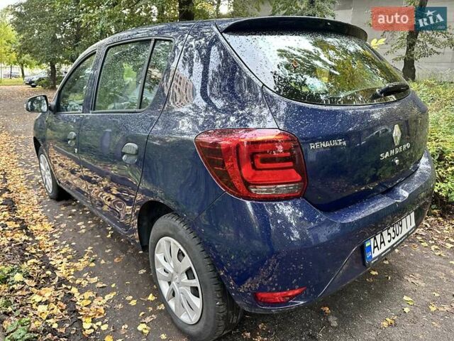 Синій Рено Сандеро, об'ємом двигуна 1.46 л та пробігом 60 тис. км за 9000 $, фото 6 на Automoto.ua