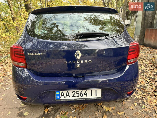 Рено Сандеро 2019 в Киеве на Automoto.ua Синий Рено Сандеро, объемом двигателя 1.46 л и пробегом 133 тыс. км за 8300 $, фото 2 на Automoto.ua