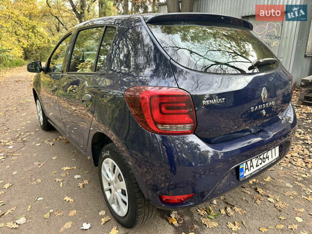 Рено Сандеро 2019 в Киеве на Automoto.ua Синий Рено Сандеро, объемом двигателя 1.46 л и пробегом 133 тыс. км за 8300 $, фото 1 на Automoto.ua