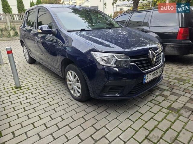 Синий Рено Сандеро, объемом двигателя 1 л и пробегом 96 тыс. км за 7199 $, фото 6 на Automoto.ua