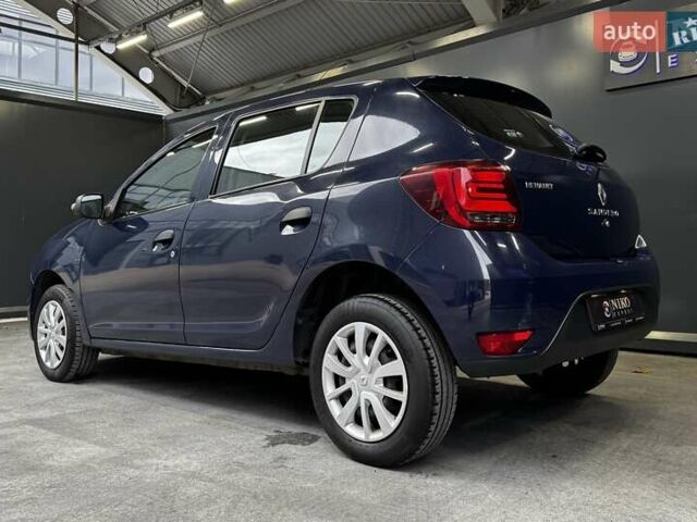 Синий Рено Сандеро, объемом двигателя 1.5 л и пробегом 135 тыс. км за 8500 $, фото 8 на Automoto.ua