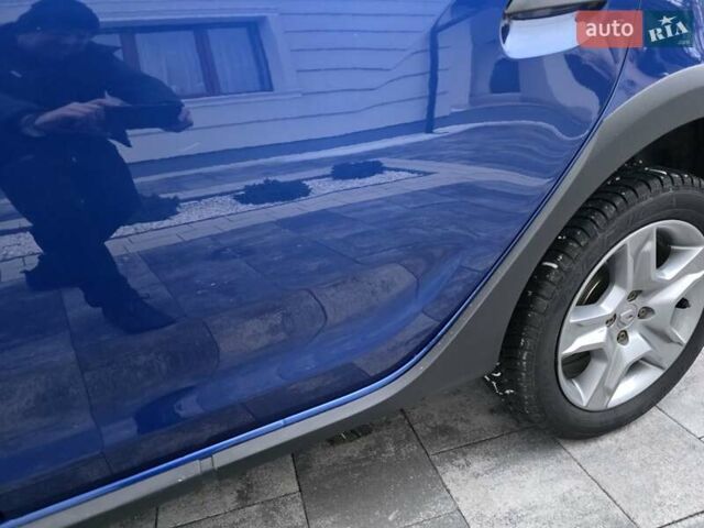 Синий Рено Сандеро, объемом двигателя 0.9 л и пробегом 17 тыс. км за 10300 $, фото 46 на Automoto.ua