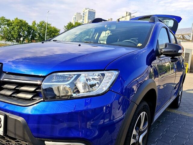 Синий Рено Сандеро, объемом двигателя 0.9 л и пробегом 58 тыс. км за 12000 $, фото 8 на Automoto.ua