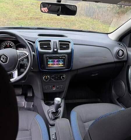 Синій Рено Сандеро, об'ємом двигуна 0.9 л та пробігом 61 тис. км за 12000 $, фото 5 на Automoto.ua