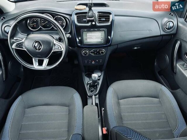 Синий Рено Сандеро, объемом двигателя 0.9 л и пробегом 59 тыс. км за 10450 $, фото 22 на Automoto.ua