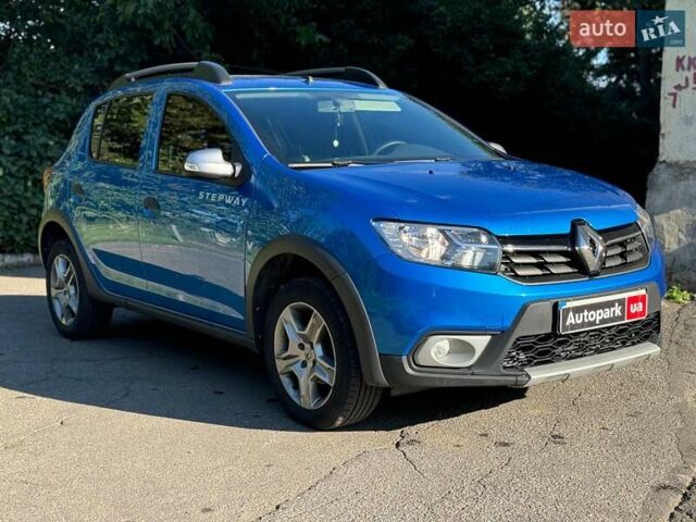 Рено Сандеро 2020 в Виннице на Automoto.ua Синий Рено Сандеро, объемом двигателя 1.5 л и пробегом 56 тыс. км за 13190 $, фото 4 на Automoto.ua