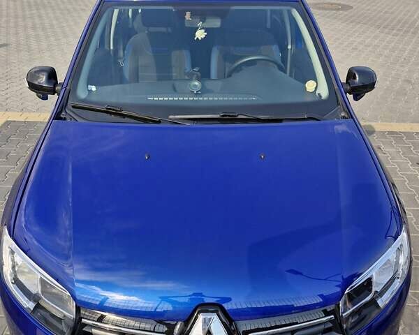 Синий Рено Сандеро, объемом двигателя 0.9 л и пробегом 53 тыс. км за 12000 $, фото 8 на Automoto.ua
