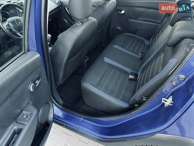 Синий Рено Сандеро, объемом двигателя 0.9 л и пробегом 59 тыс. км за 10450 $, фото 19 на Automoto.ua