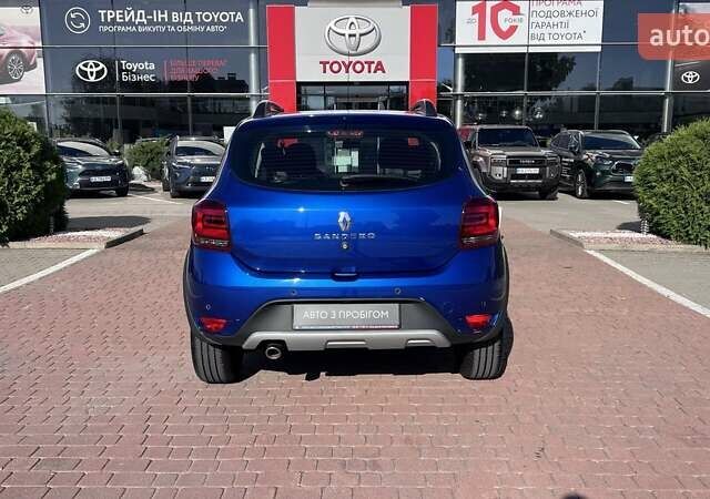 Синій Рено Сандеро, об'ємом двигуна 1.46 л та пробігом 70 тис. км за 13400 $, фото 3 на Automoto.ua