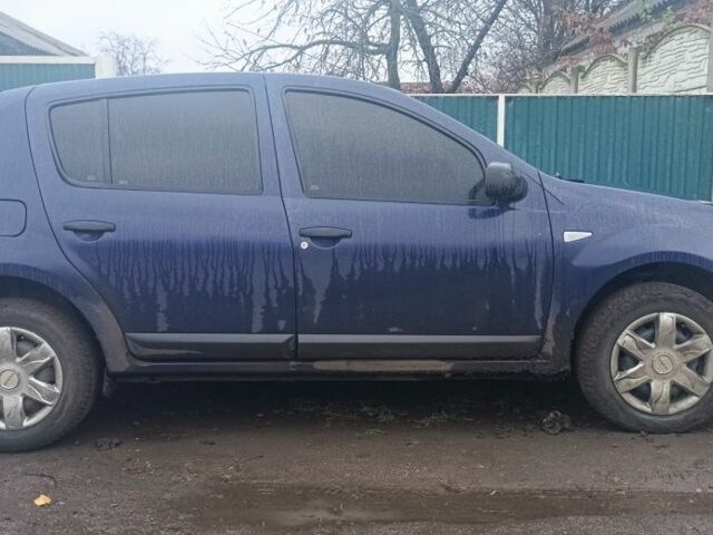 Синий Рено Сандеро, объемом двигателя 1.1 л и пробегом 200 тыс. км за 3500 $, фото 1 на Automoto.ua