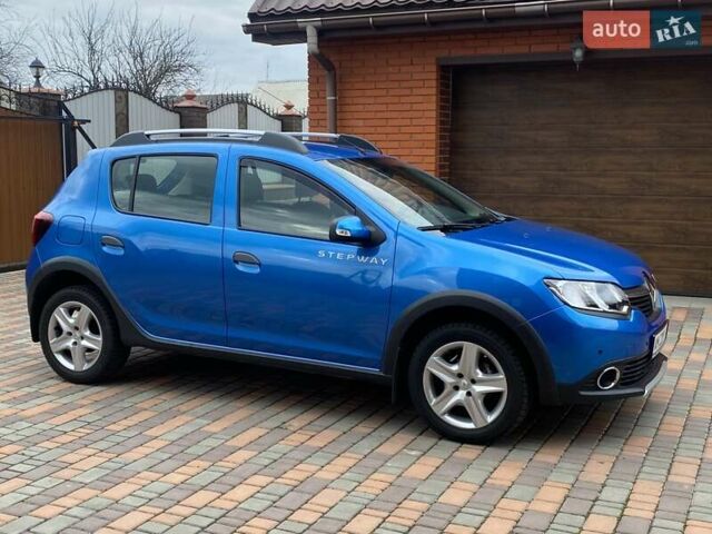 Синій Рено Сандеро, об'ємом двигуна 1.6 л та пробігом 24 тис. км за 11600 $, фото 2 на Automoto.ua