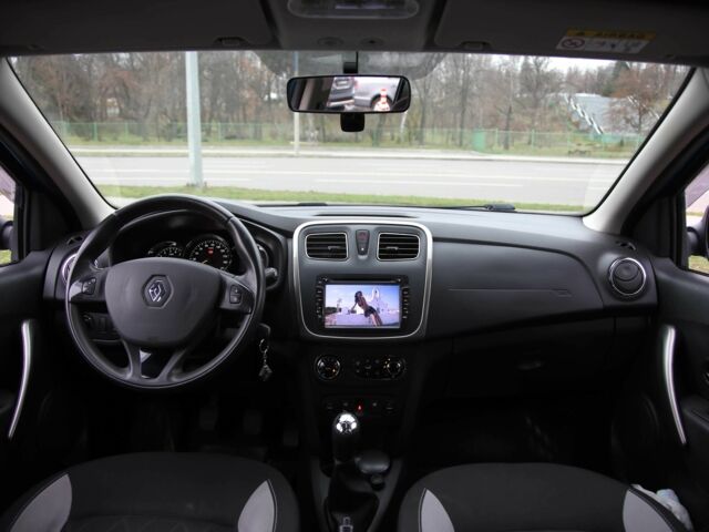 Синий Рено Сандеро, объемом двигателя 1.5 л и пробегом 92 тыс. км за 9800 $, фото 10 на Automoto.ua