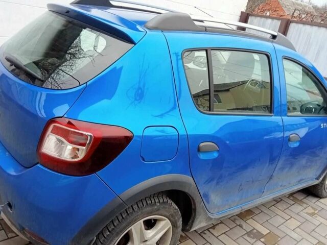 Синій Рено Сандеро, об'ємом двигуна 1.5 л та пробігом 170 тис. км за 8500 $, фото 3 на Automoto.ua