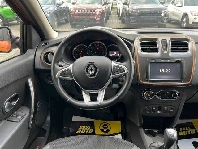 Оранжевый Рено Сандеро, объемом двигателя 0.9 л и пробегом 61 тыс. км за 8500 $, фото 17 на Automoto.ua