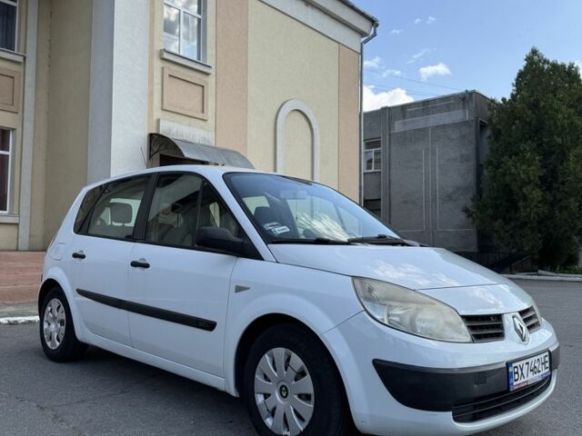 Білий Рено Сценік II, об'ємом двигуна 1.5 л та пробігом 295 тис. км за 4450 $, фото 4 на Automoto.ua