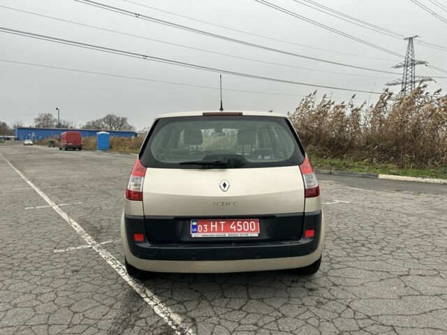 Бежевый Рено Сценик II, объемом двигателя 1.6 л и пробегом 200 тыс. км за 5800 $, фото 3 на Automoto.ua