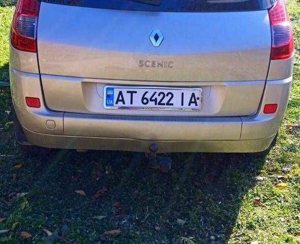 Бежевый Рено Сценик II, объемом двигателя 1.9 л и пробегом 150 тыс. км за 5400 $, фото 11 на Automoto.ua