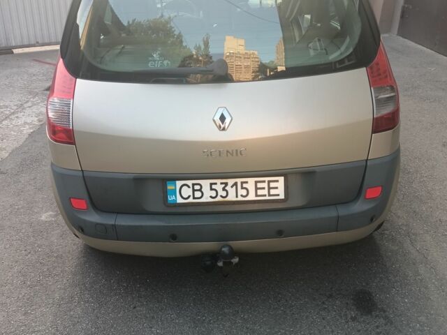 Бежевый Рено Сценик II, объемом двигателя 2 л и пробегом 255 тыс. км за 5200 $, фото 8 на Automoto.ua